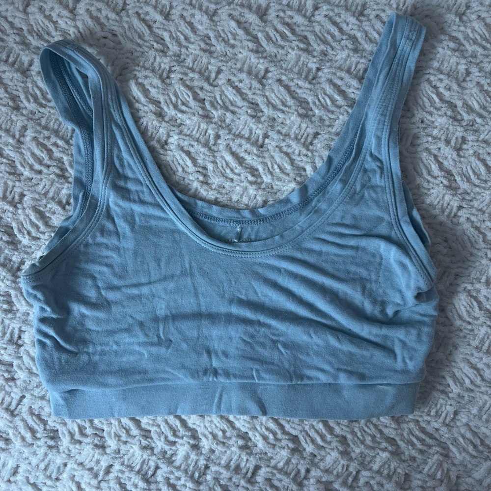 Nordstrom Soft Blue Sports Bra